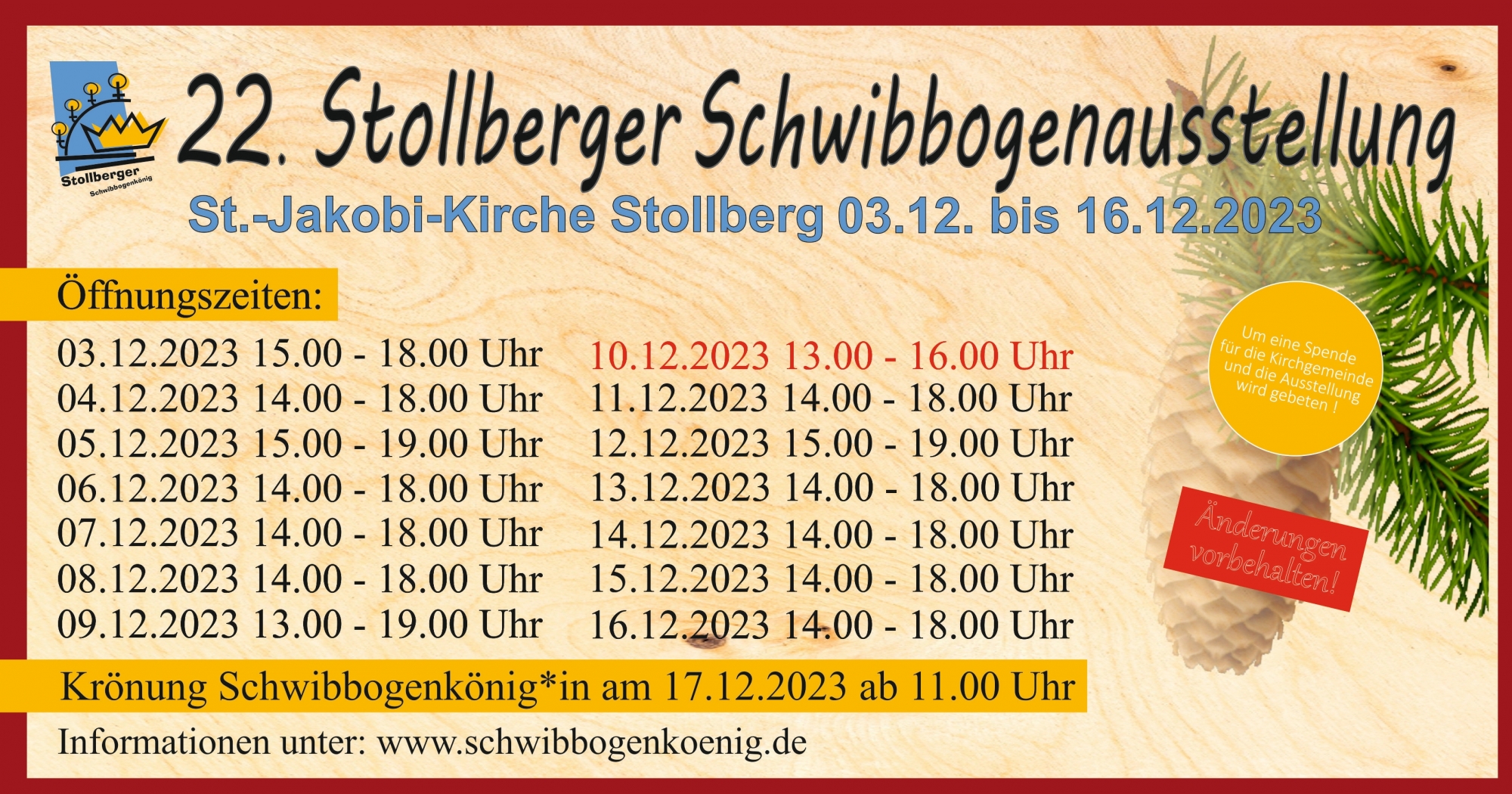 22. Stollberger Schwibbogenausstellung